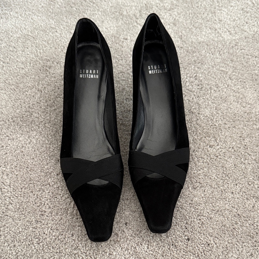 Stuart Weitzman Elegant Black Heels